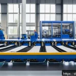 Home 17 재생 섬유 기술 발전을 위한 연구 - A high-tech recycling facility in Germany showcasing advanced chemical fiber recycling processes: in...